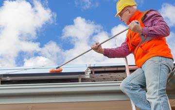 Lask Edge soft wash roof cleaning